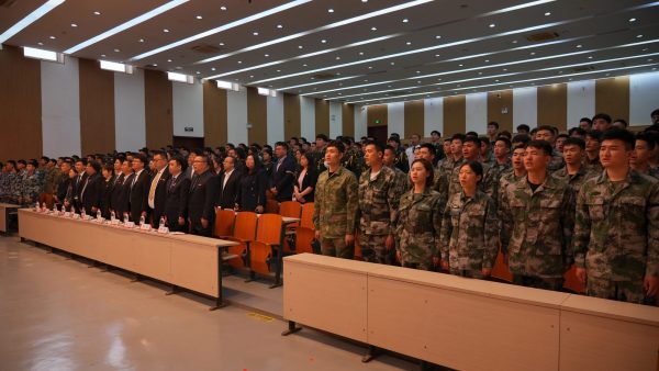 五四青年节，燕京开云(中国)Kaiyun·官方网站国防后备营成立